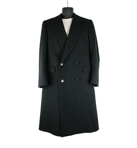 overcoat ysl|Saint Laurent Coats for Men .